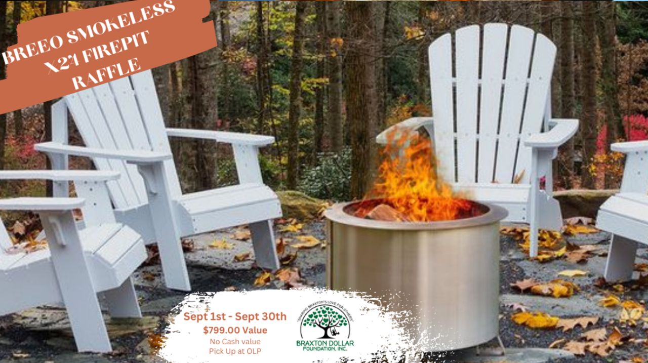 Braxton Dollar Breeo Fire Pit Raffle