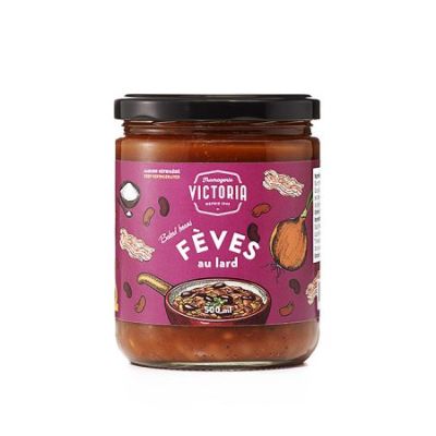 Fèves au lard 500 ml item