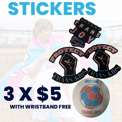 3 STICKERS AND WRISTBAND item