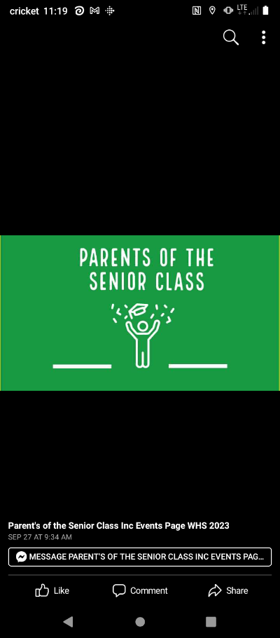 Parents of the senior class Inc
