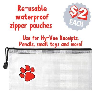 Waterproof Zipper Pouch item