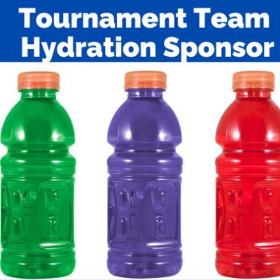 Tournament Team Hydration Sponsor item