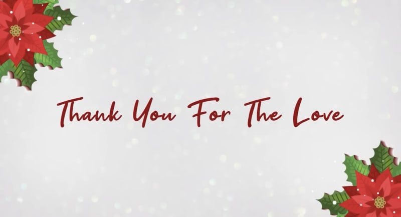 Thank you for the love.