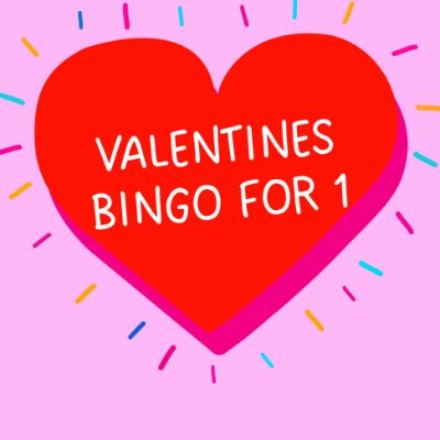 Valentines Bingo for One item