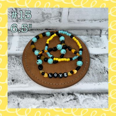 #15 LOVE Bracelet 3 piece set item