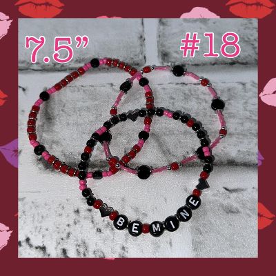 #18 BE MINE Bracelet 3 piece set item