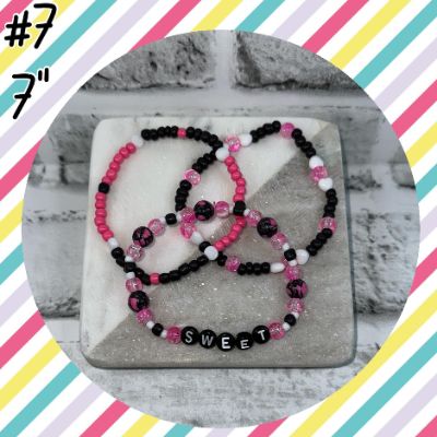 #7 SWEET Bracelet 3 piece set item