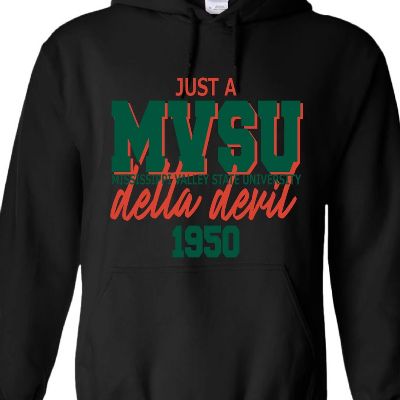 Large Black MVSU Hoodie item