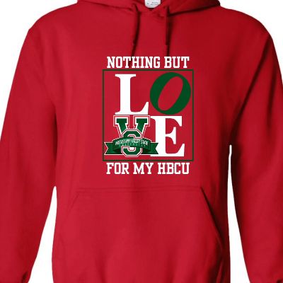 Small Red--Nothing But Love for My HBCU Hoodie item