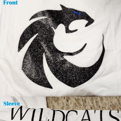 Glitter Wildcats Long Sleeve T-shirt item