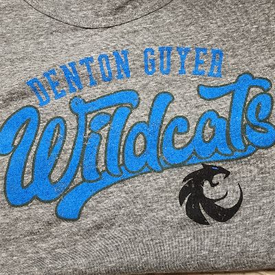 Gray Denton Guyer Wildcats T-shirt item