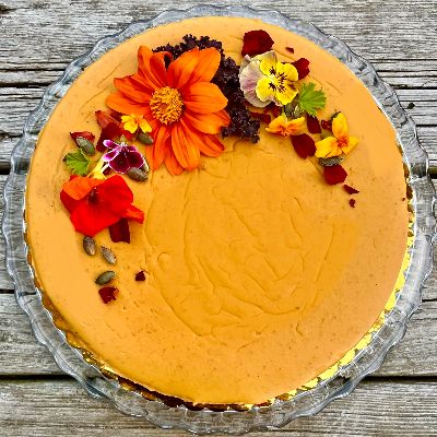 Pumpkin Sage Orange Blossom Tart - Large item
