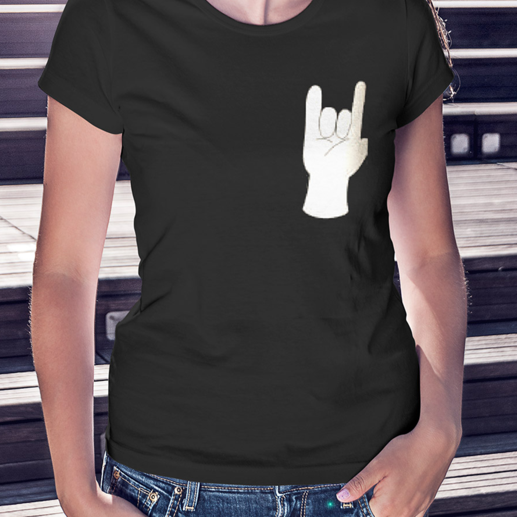 T-shirt I love you adulte item