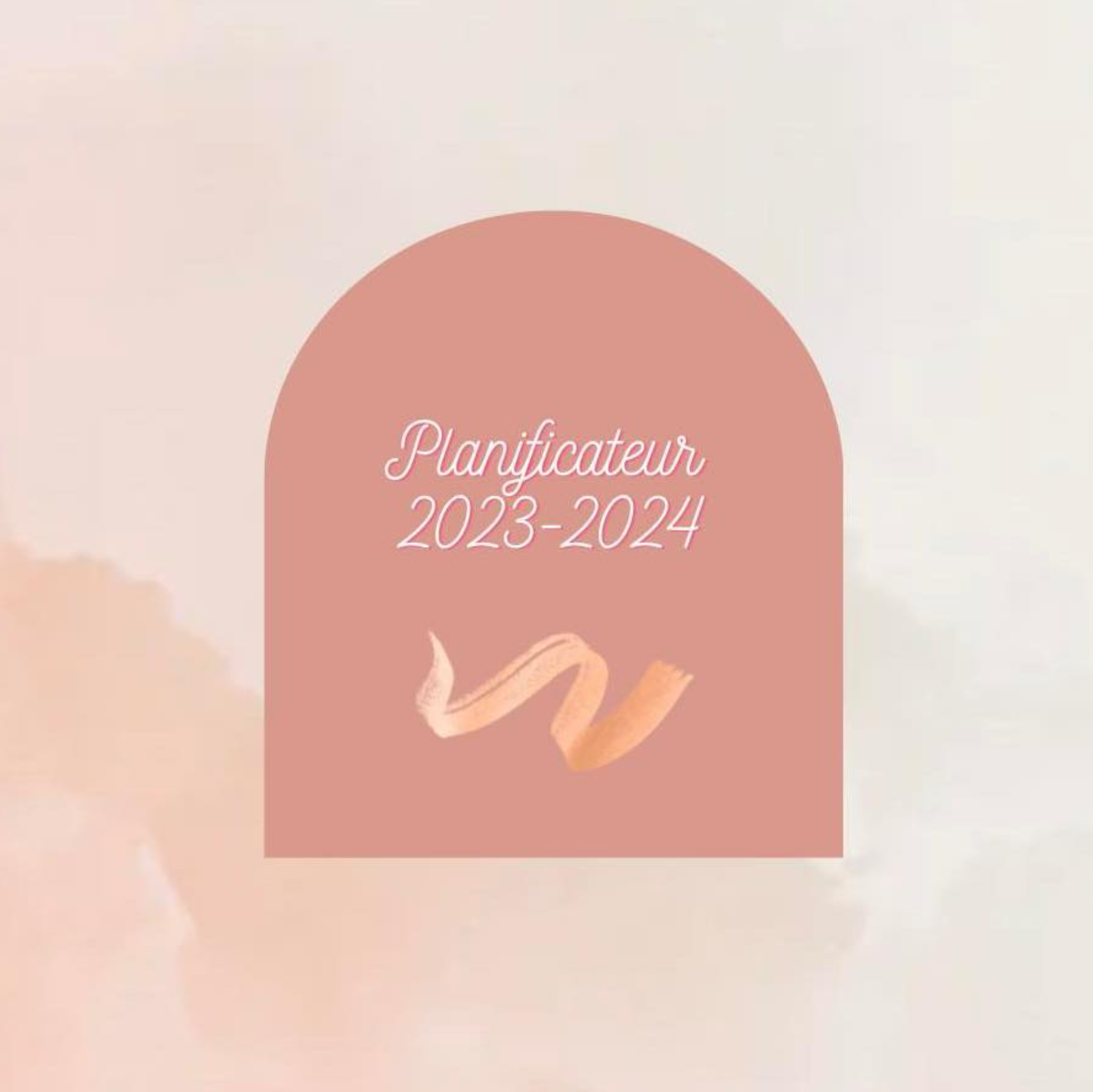 Planificateur Rose item