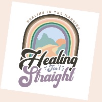 Healing Isn't Straight Sticker! $2 Each item