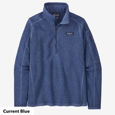 Femmes Current Blue - Better Sweater quarter (1/4) zip item