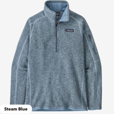 Femmes Steam Blue - Better Sweater quarter (1/4) zip item