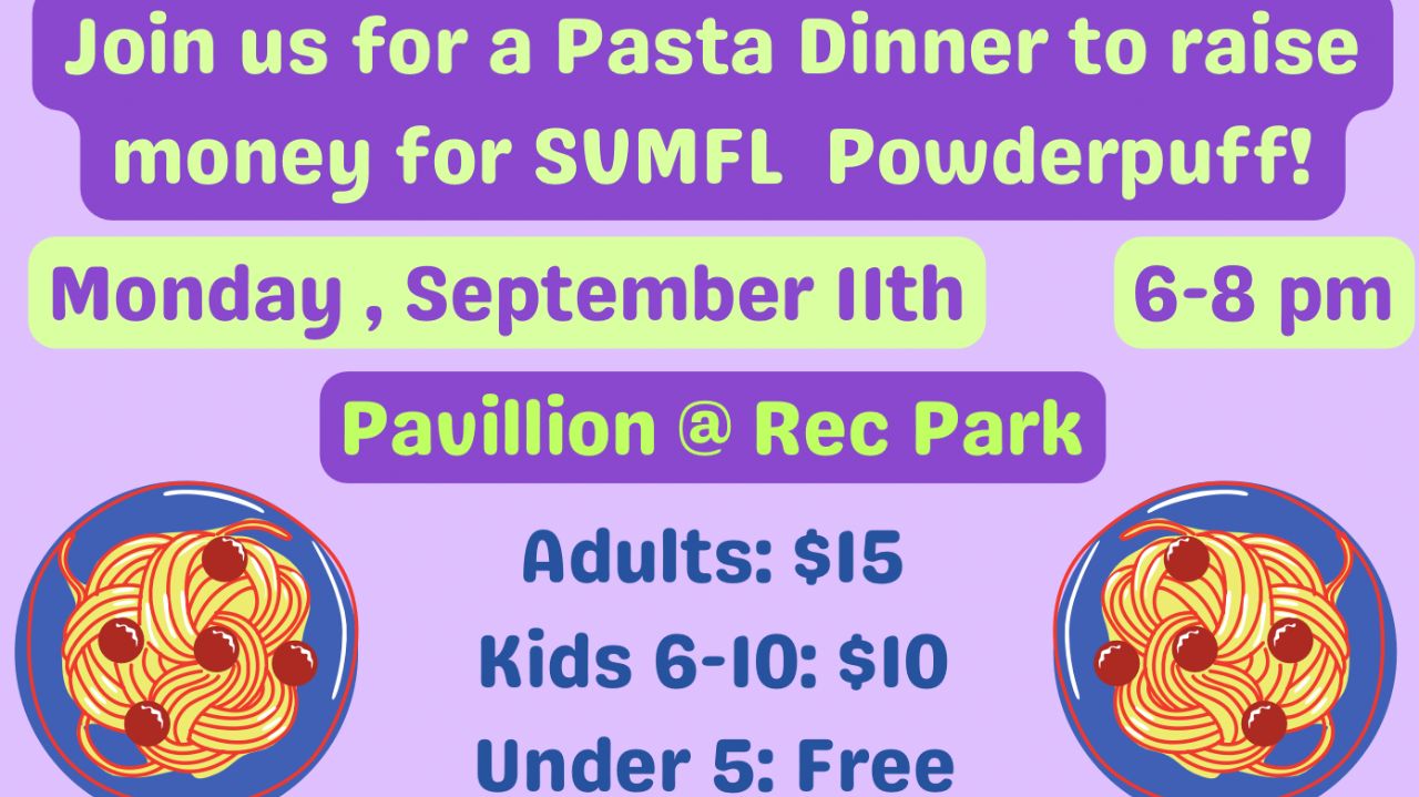SVMFL Powder Puff Pasta Fundraiser (1)