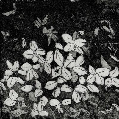 Petites fleurs dans la nuit item