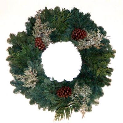 Wreath with Cones item