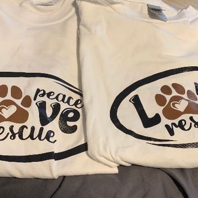 Peace Love Rescue Shirt item