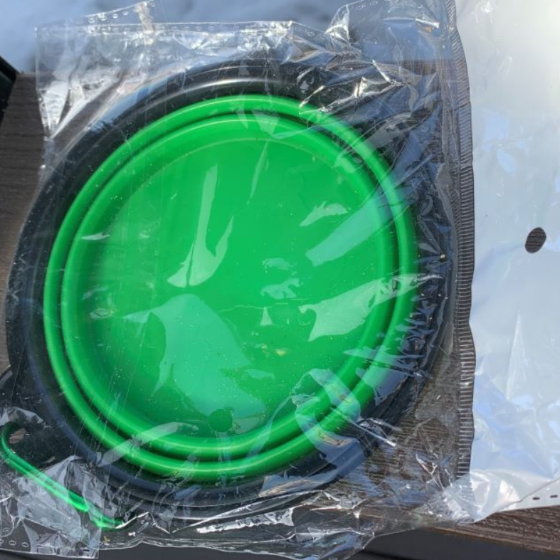 Collapsible food/water bowl item