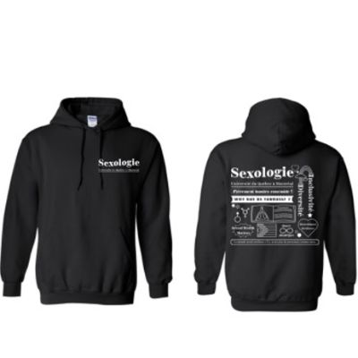 Hoodie noir comité item