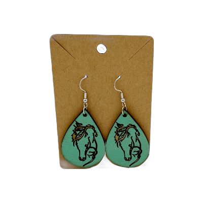 Beautiful Balance Teal Earrings Small item