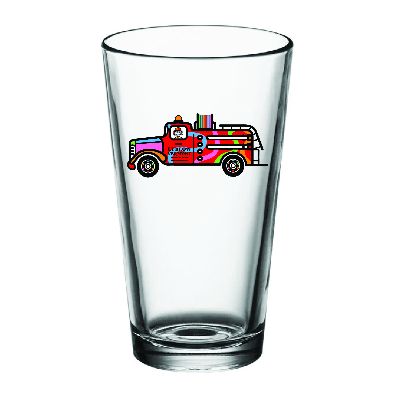 Fire Truck Pint Glass item