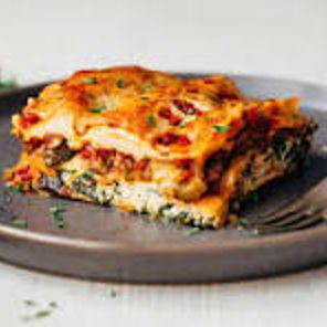 Vegetarian Lasagna ONLY item