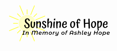 Sunshine Of Hope In Memory Of Ashley Hope Corp