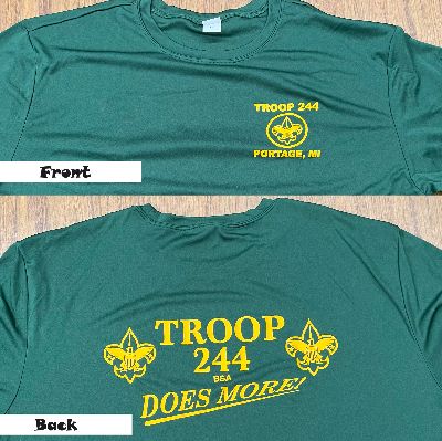 Green Wicking Tech T-shirt item