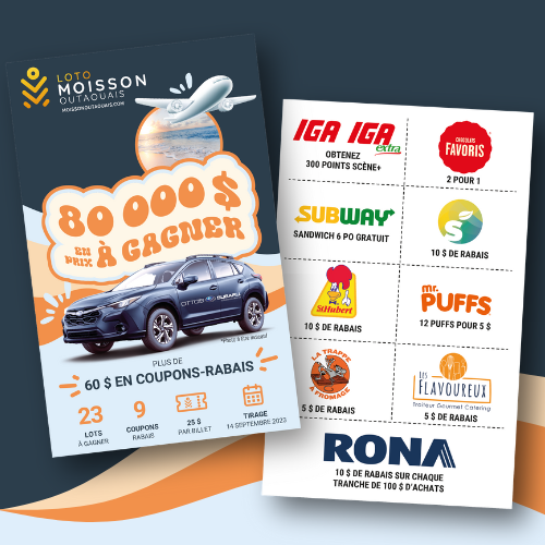 Billet Loto-Moisson 2023 item