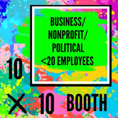 10 by 10 Booth Business/Nonprofit/Political <20 Employees item