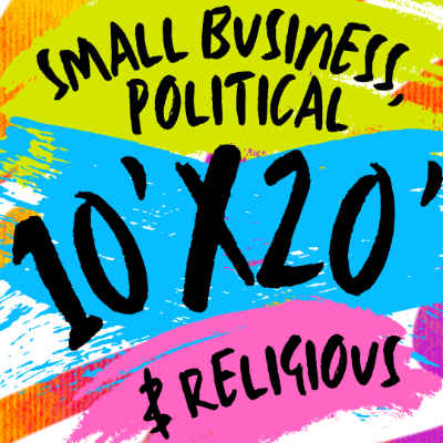 Small Business, Political, or Religious 10'x20' item