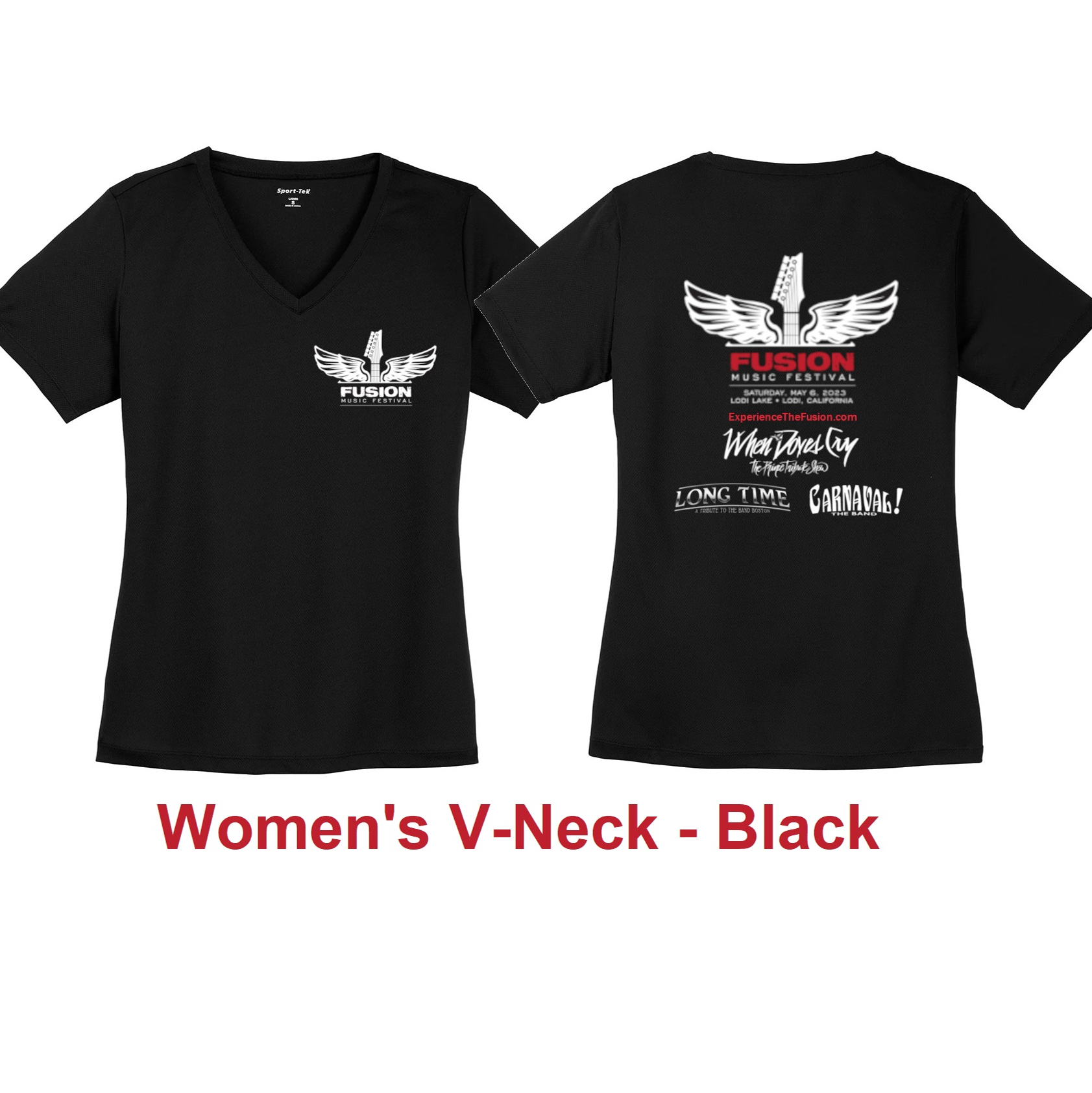Women's SMALL - Black Short Sleeve V-Neck Tshirt item