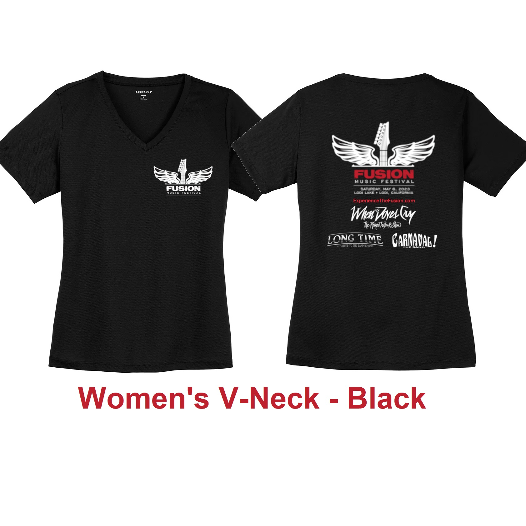 Women's X-LARGE Black Short Sleeve V-Neck Tshirt item