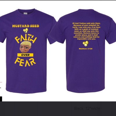 Purple Mustard Seed Shirt item