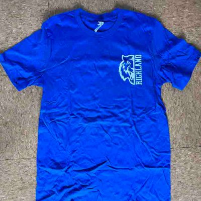 ADULT Richland Chest Tiger Face T-Shirt MED item