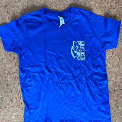 Richland Chest Tiger Face - Kids T-Shirt MED item