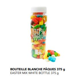 Bouteille blanche Pâques 375g item