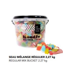 Seau mélange régulier 2.27Kg item