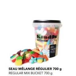 Seau mélange régulier 700g item