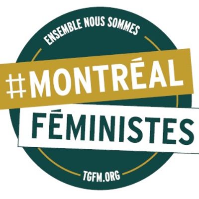 Autocollant #MontréalFéministes FRANÇAIS item