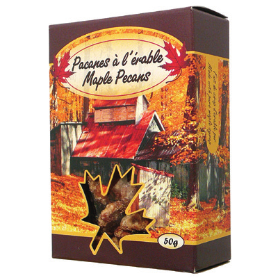 Pacanes enrobées à l’érable item