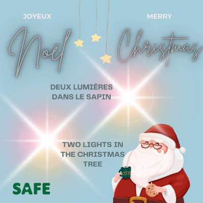 2 lumières dans le sapin item