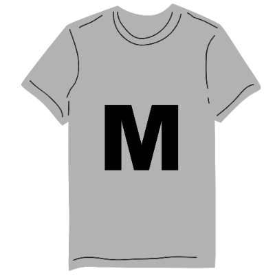 Medium tshirt item