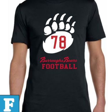 F- Unisex BLACK CLAW Personalized Jersey Tee item
