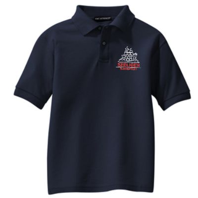 Youth Short Sleeve Polo - NAVY item