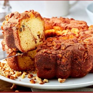 Cinnamon Walnut Coffee Cake (Contains Nuts) item